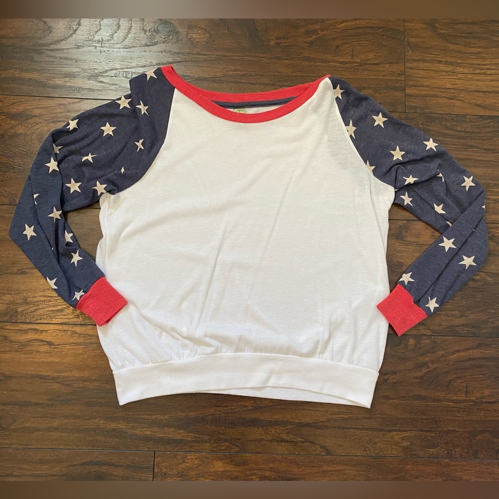 Alternative Earth American Flag Top